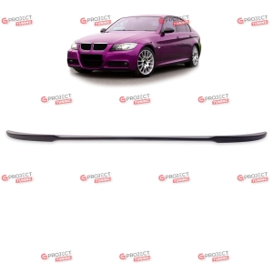Spoiler tylny do BMW 3 (E90) Sedan 2004 - 2011  (czarny mat) w stylu M Power