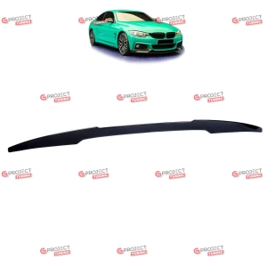 Spoiler tylny do BMW 4 (F32, F82) Coupe 2013 -   (czarny połysk / kod Koloru 668) w stylu V-type