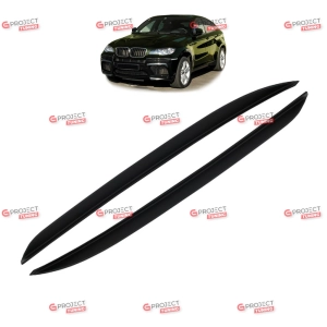 Spoiler tylny do BMW X6 (E71, E72) 2007 - 2014  (szary / do pomalowania) w stylu sport