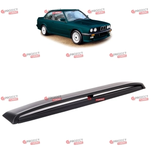 Spoiler tylny do BMW 3 (E30) Sedan 1982 - 1990  (szary / do pomalowania) w stylu M pakiet