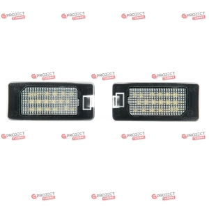 Podświetlenie tablicy rejestracyjnej LED do BMW 2 (F45) Active Tourer Van 2005 - 2018 (chrom)