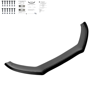 Dokładka przedniego zderzaka do AUDI A5 (8T) Coupe 2011-2016 po liftingu (czarny połysk) S-line/S5