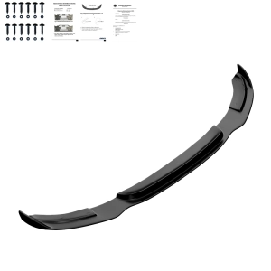 Dokładka przedniego zderzaka do BMW 3 (F34) Gran Turismo 2012-2017 (czarny połysk) M pakiet