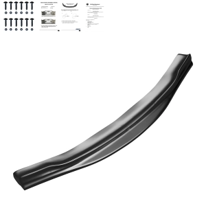 Dokładka przedniego zderzaka do BMW 5 (F10) Sedan 2011-2016 (czarny połysk) M5