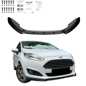 Dokładka przedniego zderzaka do FORD FIESTA VI (CB1, CCN) 2012-2017 po liftingu (czarny połysk)