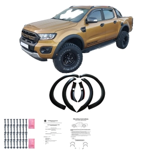 Poszerzenia błotników do FORD RANGER (TKE) 2019-2022 (czarny mat)
