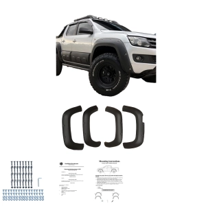 Poszerzenia błotników do VW AMAROK (2H) 2010-2016 (czarny mat)