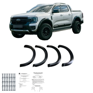 Poszerzenia błotników do FORD RANGER (T9) 2022- (czarny mat)