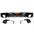 [DIFAU0145] Rear Bumper Diffuser Gloss Black with Black Tail Pipes fit for AUDI Q5 (FY) (2017-2024) S-Line.jpg