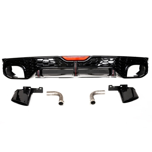 [DIFAU0145] Rear Bumper Diffuser Gloss Black with Black Tail Pipes fit for AUDI Q5 (FY) (2017-2024) S-Line.jpg