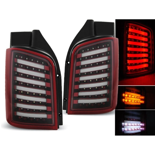 [TLIWW0142] LED TAIL LIGHTS RED WHITE fits VW T5 04.03-09 - 10-15.jpg