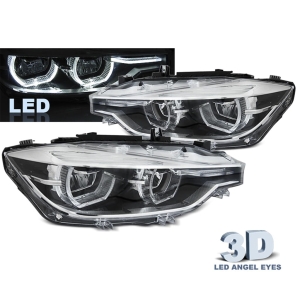 Reflektory FULL LED DRL do BMW 3 (F30, F80) Sedan 2011 - 2018